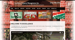 Desktop Screenshot of excellencepropertymanagement.com